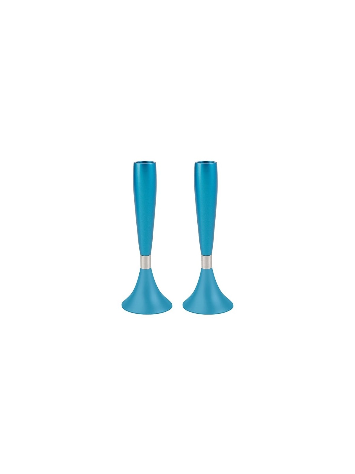 Organic Column: Yair Emanuel Anodized Aluminum Candlesticks